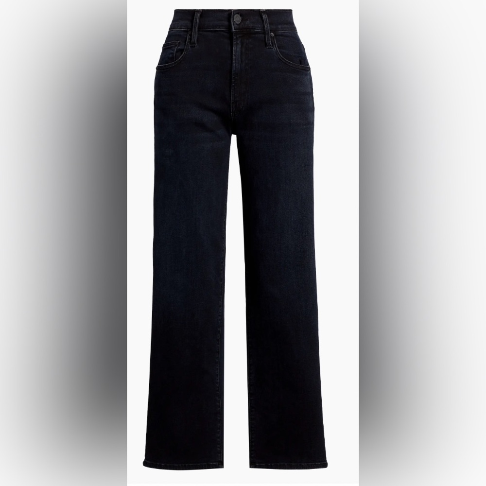 MOTHER High Rise Straight Leg “Rambler Ankle”